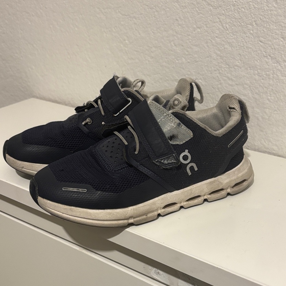 On Running Dark and Light Sneakers